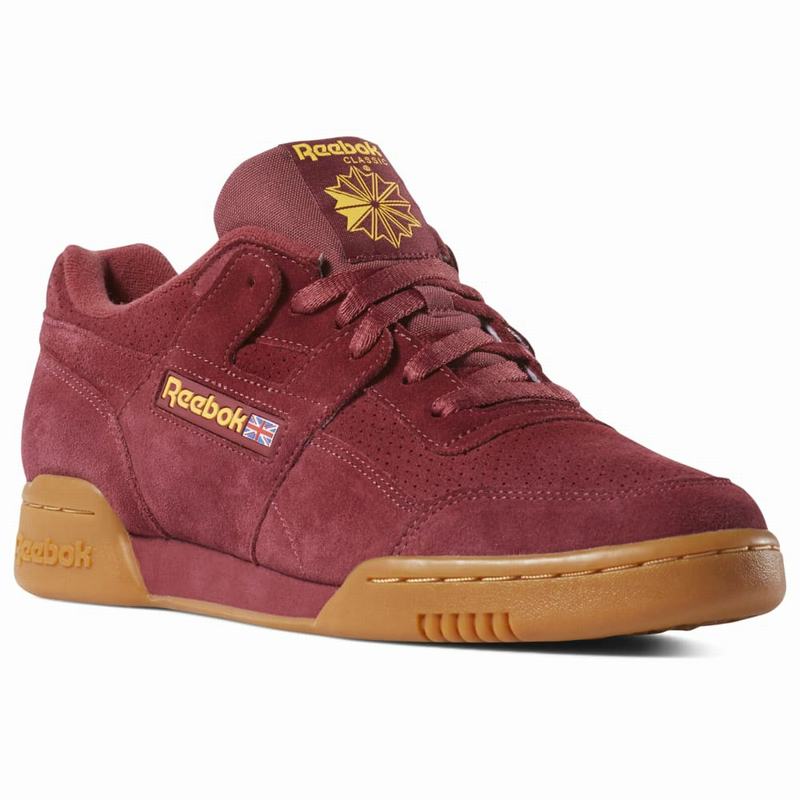 Tenisi Reebok Workout Plus Mu Barbati Rosii/Aurii Romania RF4643RX